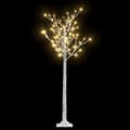 Miniatyrbild 2 av 2: Plastgran 140 LED 1,5 m pil varmvitt ljus inomhus/utomhus
