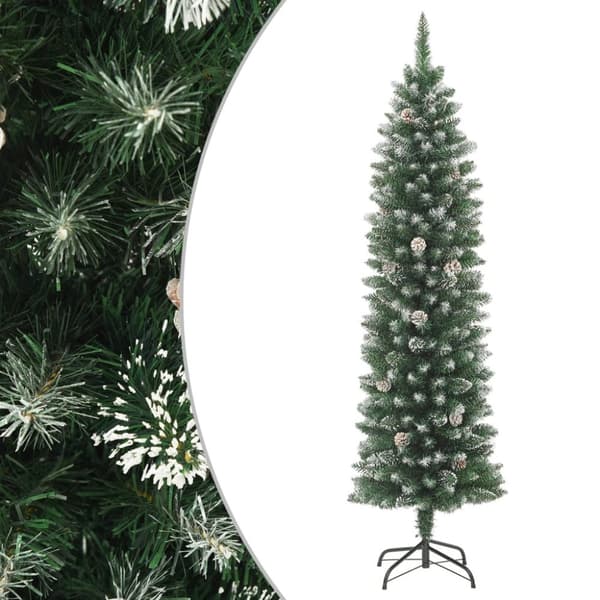 Smal plastgran med fot 120 cm PVC