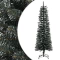 Miniatyrbild 1 av 2: Smal plastgran med fot grön 150 cm PVC