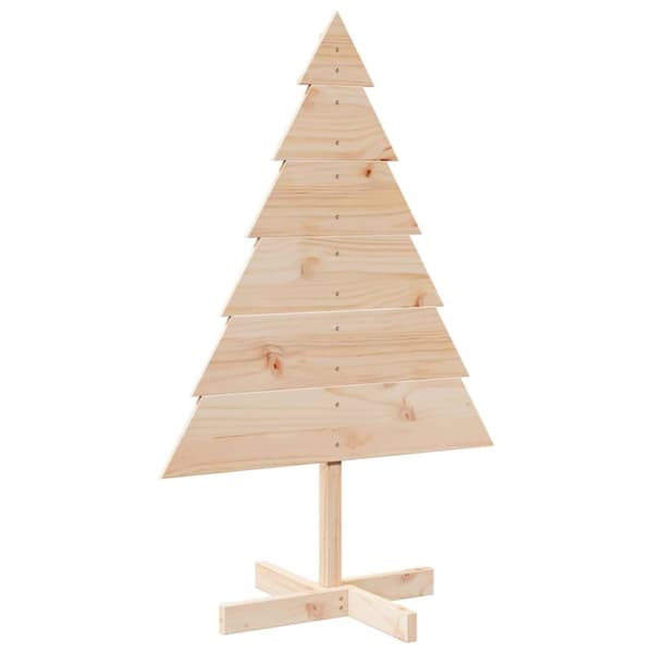 Julgran trä 110 cm massivt trä