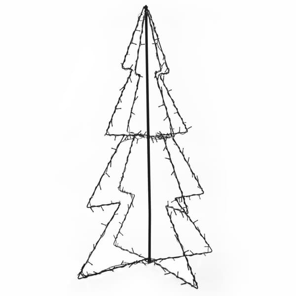 Ljuskon för julgran 160 LED inne/ute 78x120 cm