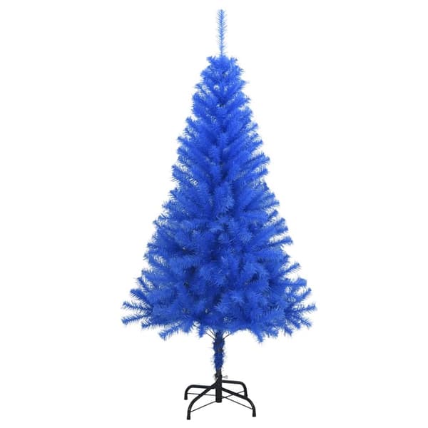 Plastgran med fot blå 120 cm PVC