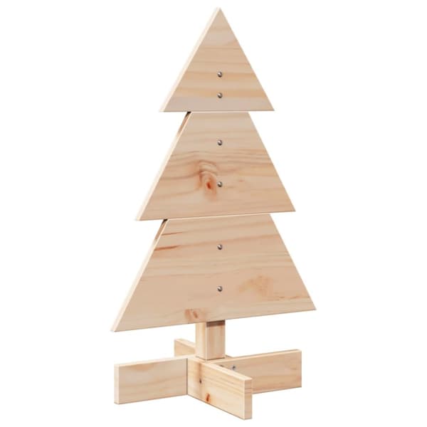 Julgran i trä 180 cm massiv furu