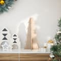 Miniatyrbild 1 av 2: Julgran i trä 49 cm massiv furu