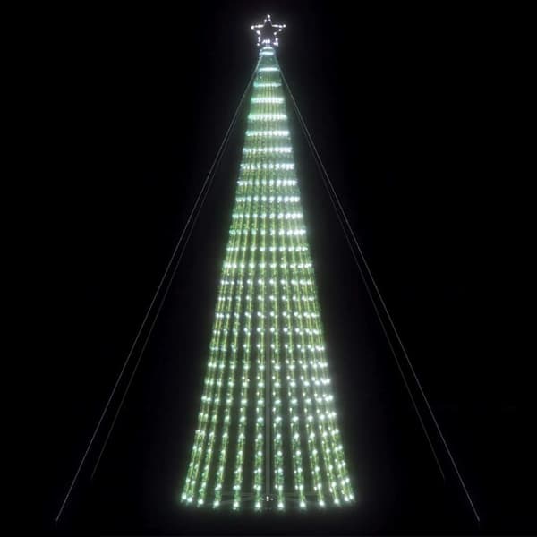 Julgranskon 1028 LEDs kallvit 403 cm