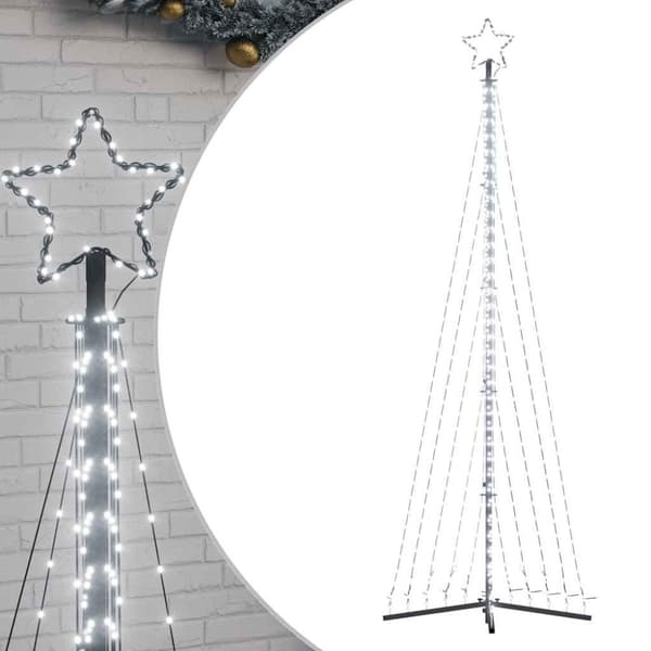 LED julgran 495 LED kallvit 300,5 cm