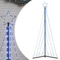 Miniatyrbild 2 av 2: LED julgran 339 LEDs blå 187 cm