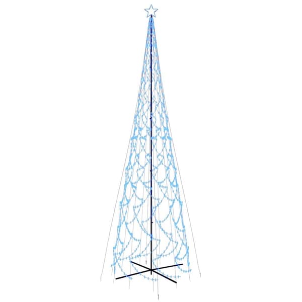 Julgranskon blå 3000 LEDs 230x800 cm