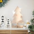 Miniatyrbild 1 av 2: Julgran i trä 180 cm massiv furu