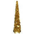 Miniatyrbild 1 av 2: Pop-up plastgran guld 120 cm PET