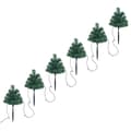 Miniatyrbild 2 av 2: Julgranar till trädgårdsgång 6 st flerfärgade LED 45 cm PVC