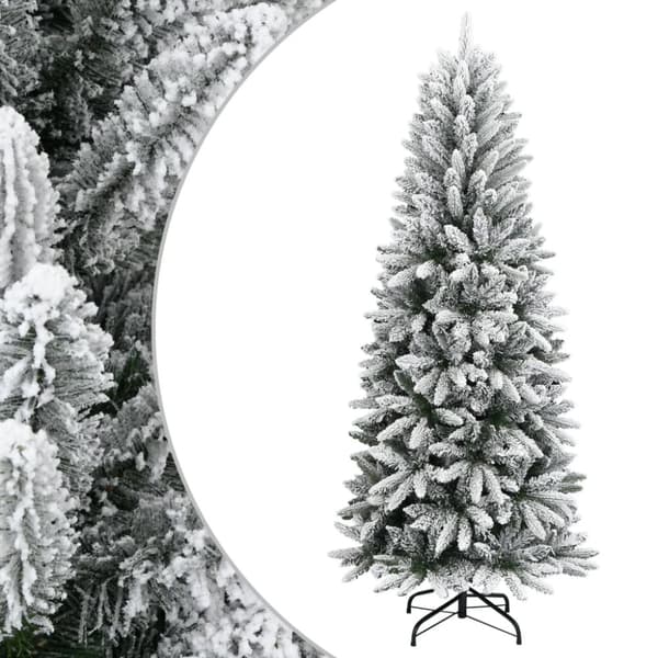 Plastgran med snö 240 cm PVC&PE