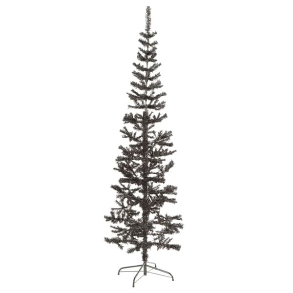 Julgran smal svart 180 cm