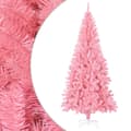 Miniatyrbild 1 av 2: Plastgran med fot rosa 180 cm PVC