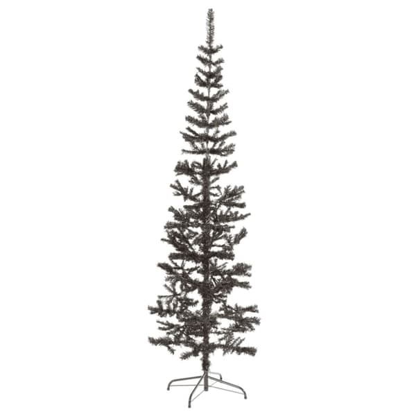 Julgran smal svart 240 cm