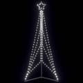 Miniatyrbild 1 av 2: Julgransbelysning 483 LEDs kallvit 240 cm