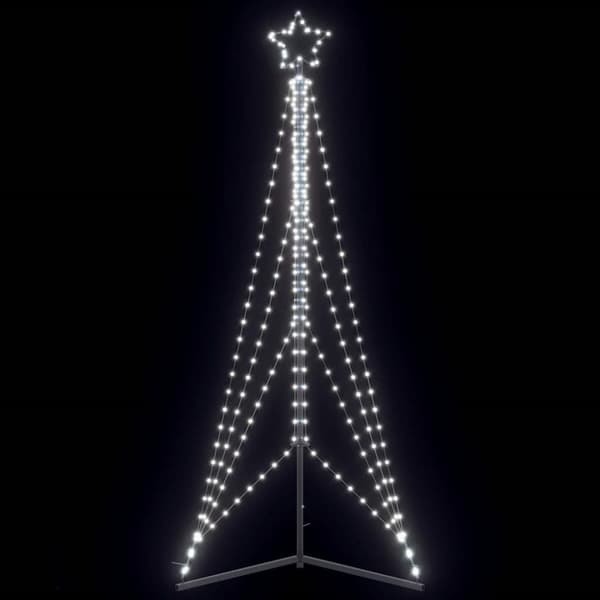 Julgransbelysning 483 LEDs kallvit 240 cm