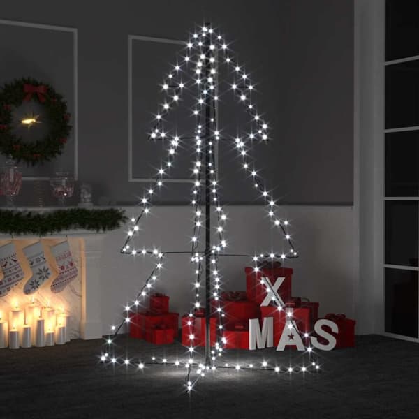 Ljuskon för julgran 200 LEDs inne/ute 98x150 cm