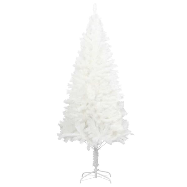 Plastgran verklighetstrogna barr vit 120 cm