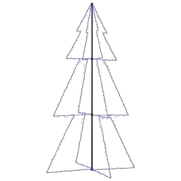 Ljuskon för julgran 300 LED inne/ute 120x220 cm