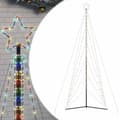 Miniatyrbild 2 av 2: Julgransbelysning 861 LEDs färgglad 478 cm