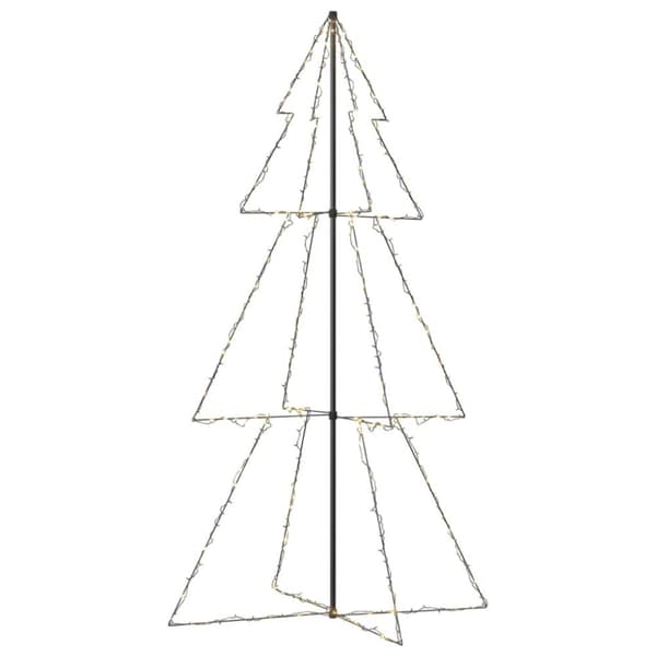 Ljuskon för julgran 300 LED inne/ute 120x220 cm