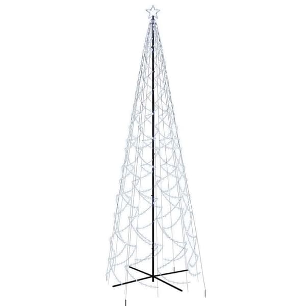 Julgranskon kallvit 1400 LEDs 160x500 cm