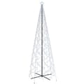 Miniatyrbild 2 av 2: Julgranskon kallvit 1400 LEDs 160x500 cm