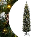 Miniatyrbild 1 av 2: Plastgran smal 300 LEDs 180 cm