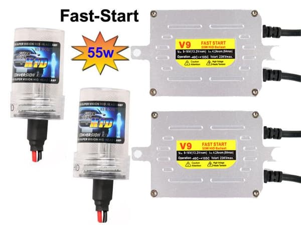Xenon kit 55W Speed start AC digital kit Fast Bright xenonkit HB3 6000k