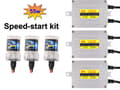 Miniatyrbild 1 av 6: Xenon 3-pack 55W H7 4300k kit Speed start Fast Bright xenonkit