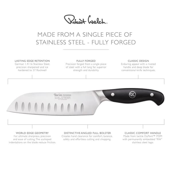 Professional Santokukniv 17cm
