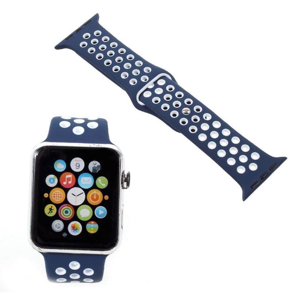 Apple Watch 42mm uniikki ranneke - Tummansininen