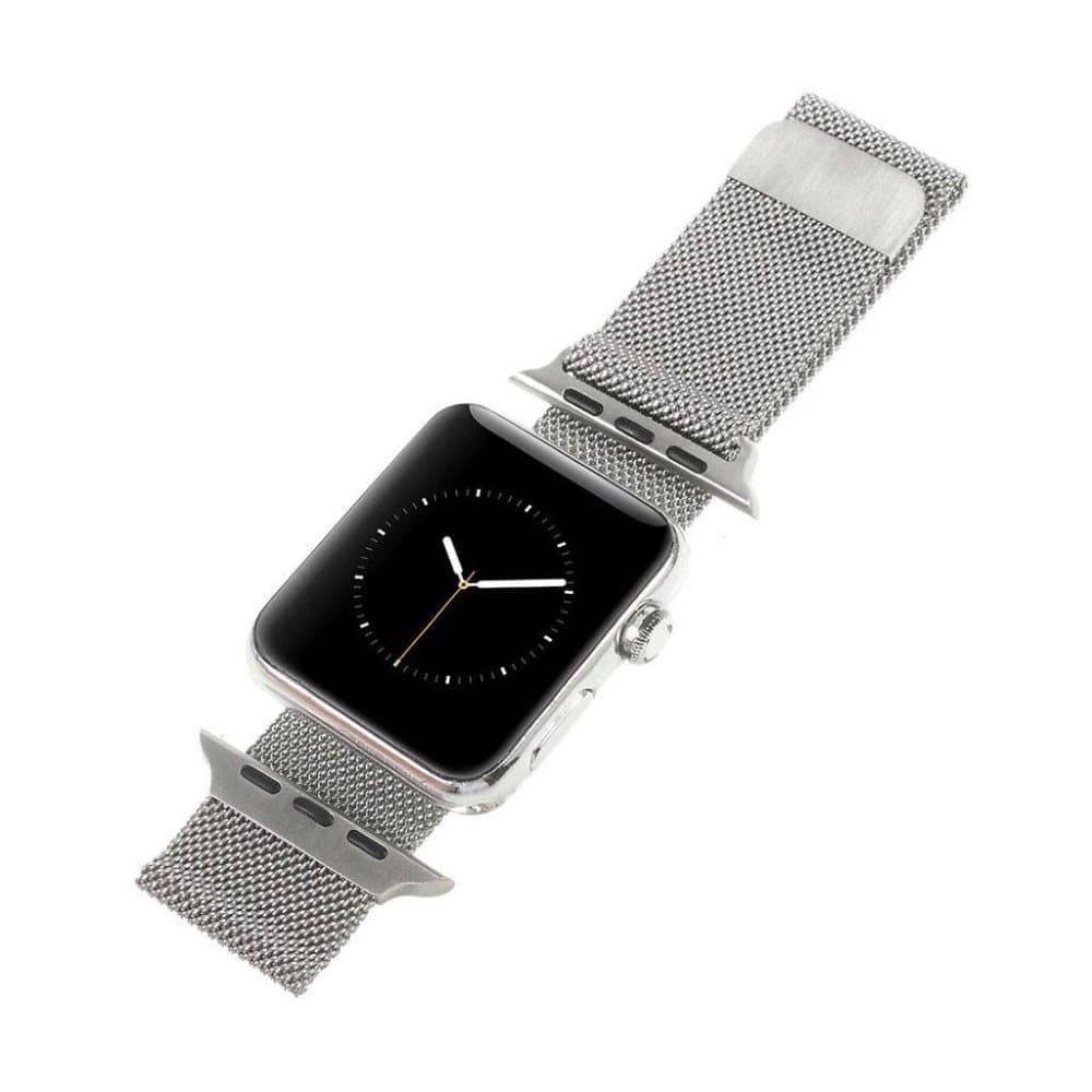 Apple Watch 38mm urrem i rustfri stål - Sølv farvet