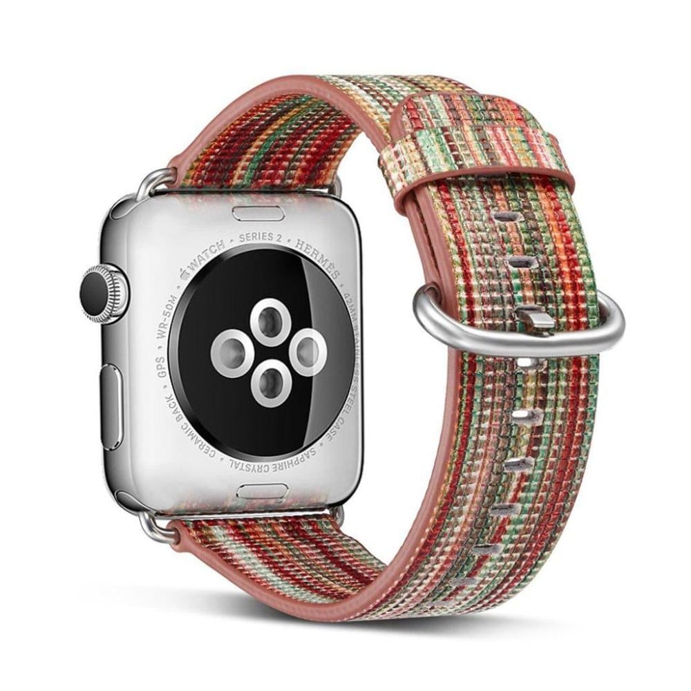 Apple Watch 38mm urrem i ægte læder - Style A