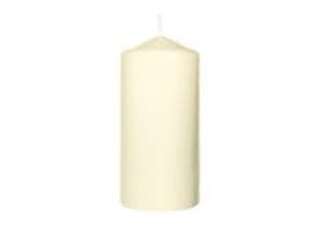 Bloklys Ø60x130 mm Brændetid 30 timer Cream,2 pk x 6 stk/krt