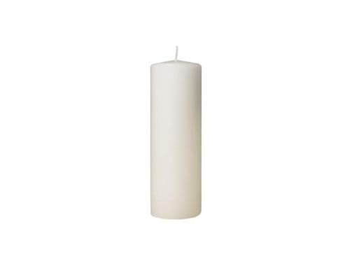 Bloklys Ø70x220 mm Brændetid 95 timer Elfenben,12 stk/krt