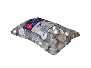 Ljusets brinntid 6 timmar Vit 100 st, 100 st/ps - (100 st)