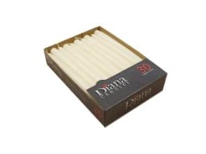 Antiklys Ø22x245 mm Brændetid 7.5 timer Elfenben,4 pk x 30 stk/krt