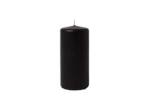 Bloklys Ø60x180 mm Brændetid 60 timer Sort,12 stk/krt