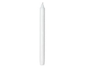Kronelys Ø22x250 mm Ren stearin Hvid,4 pk x 30 Stk/krt
