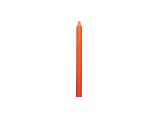 Rustiklys Ø22x290 mm Brændetid 10 timer Orange,50 stk/krt