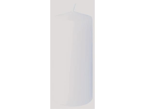 Bloklys Ø60x130 mm Brændetid 30 timer Hvid - (6 stk.)