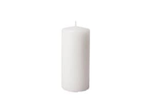 Bloklys Ø60x180 mm Brændetid 60 timer Hvid,12 stk/krt
