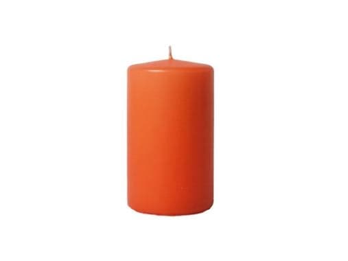 Bloklys Ø60x120 mm Brændetid 40 timer Orange (12 stk.)