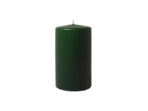 Bloklys Ø60x120 mm Brændetid 40 timer Mørkegrøn,12 stk/krt