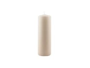 Bloklys Ø78x245 mm Brændetid 140 timer Elfenben,stk