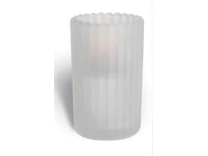 Olielampe Model Stripe Frostet,6 stk/krt