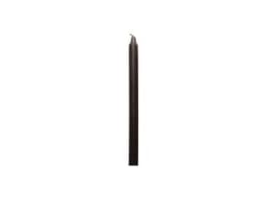 Rustikt ljus Ø22x290 mm Brinntid 10 timmar Svart,50 st/krt