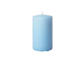 Lohkokynttilä Ø60x120 mm Polttoaika 40 tuntia Jäänsininen,12 kpl/krt